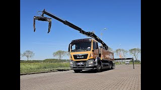 شاحنة مسطحة MAN 26.440 TGS MKG HLK221A2V CRANE | صورة 5 - Autoline