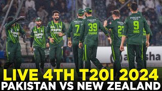 Live  Pakistan vs New Zealand  4th T20I 2024  PCB