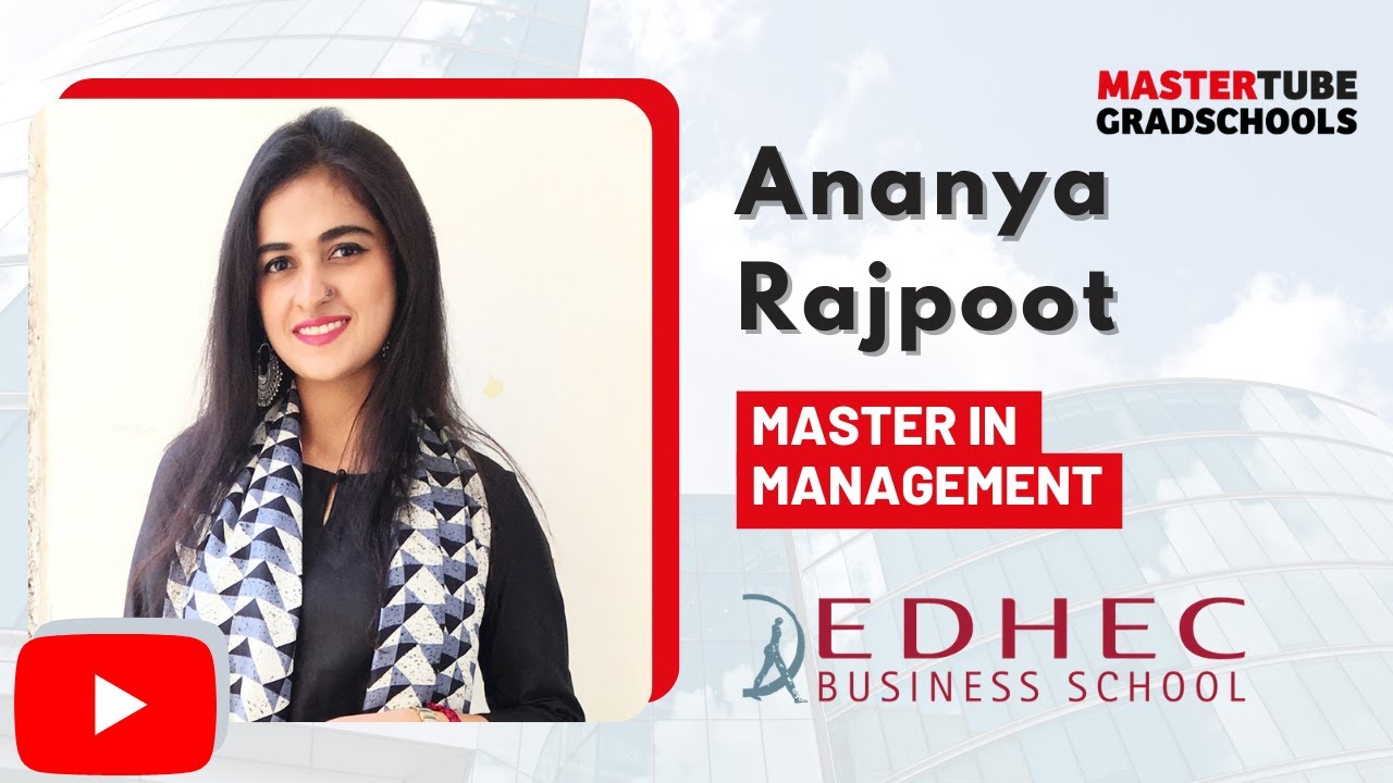 How a co-finance scholarship made Ananya’s journey to EDHEC in France possible