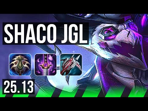 SHACO vs RAMMUS (JGL) | EUNE Master | 25.13
