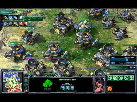 6CC/no army, into Mass BCs - Build Demo - Masters TvP - Starcraft 2