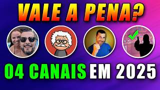 😱 Quanto ganhei no YouTube com 04 Canais Monetizados em 2025 💲
