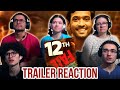 12th FAIL Official Trailer REACTION! | MaJeliv India