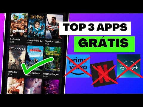 TOP 3 MELHORES APPS PARA ASSISTIR FILMES E SÉRIES GRÁTIS