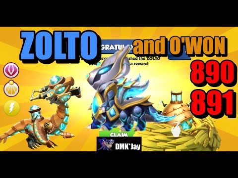 Got ZOLTO, O'WON Ancient dragon as 890,891th dragon - Dragon Mania Legends - (DMK*Jay) 드래곤 매니아 레전드