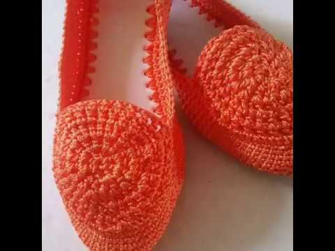 Cum crosetam o pereche de papuci cu talpa
