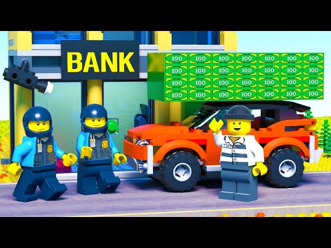 LEGO City Bank Robbery Fail - Money Transport