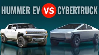 Tesla Cybertruck vs. Hummer EV
