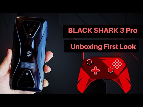 Black Shark 3 Pro Unboxing First Look - Snapdragon 865, 65W Fast Charging, and 90Hz Display 🎮