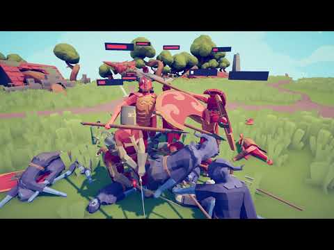 5x Shield Bearer + 5x Squire + 5x Hoplite vs every unit (Same Price)