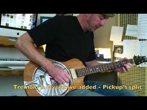 Asher Guitars Reso Sonic Guitar demo - Johnny Hawthorn