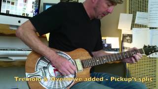 Asher Guitars Reso Sonic Guitar demo - Johnny Hawthorn