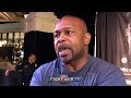 ROY JONES JR BEST ADVICE TO ALL FIGHTERS "USE WHAT GOD GAVE YOU!"