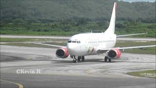 preview picture of video 'Boeing 737-300 Vivaaerobus Landing | TakeOff Campeche Airport'