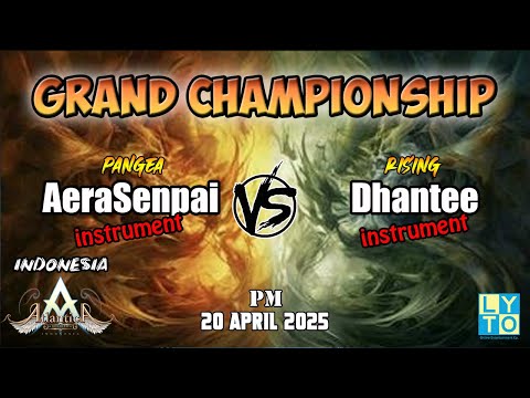 AeraSenpai vs Dhantee PM Grand Championship 20 April 2025 | Atlantica Rebirth Indonesia