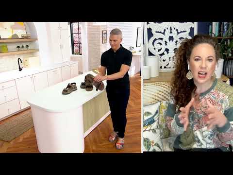 Earth Origins Mens Adjustable Sport Sandals - Bodi on QVC