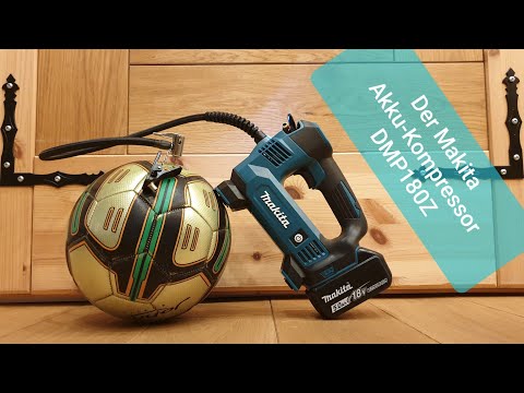 Makita DMP180Z Akumuliatorinis kompresorius 18V MAX, komplektuojama be akumuliatorių ir kroviklio! video