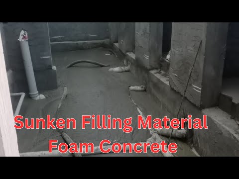 Sunken Filling Material Foam Concrete