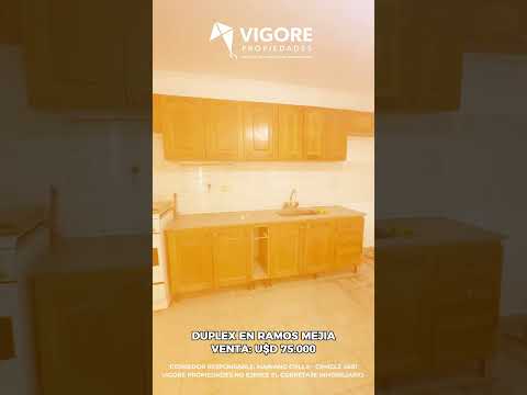 DÚPLEX EN VENTA SIN EXPENSAS EN RAMOS MEJÍA | 2 AMBIENTES | CALLE CASTELLI