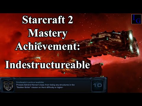 Indestructureable Starcraft 2 Mastery Achievement Guide SC2 Nova Covert Ops Hard Walkthrough