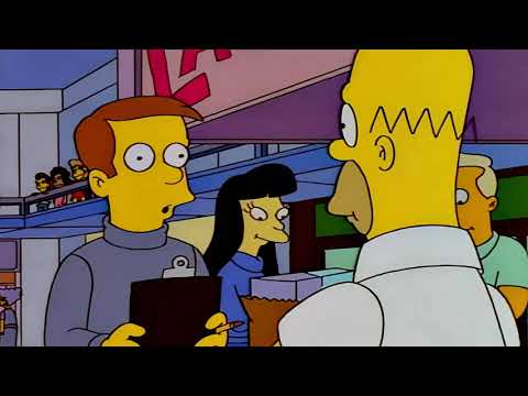 Simpsons - Excuse me, sir. Do you like to laugh?