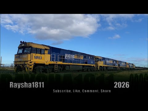 7XM4 - NR63-NR54-NR20-NR69 (PacNat Steel) North Shore - Australian Trains by Raysha1811