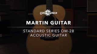 Video thumbnail for Martin OM-28 Acoustic Guitar Demo by Gear4music Guitars