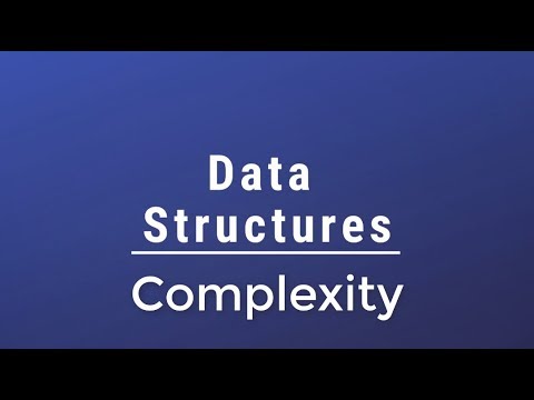 #01 [Data Structures] - Complexity