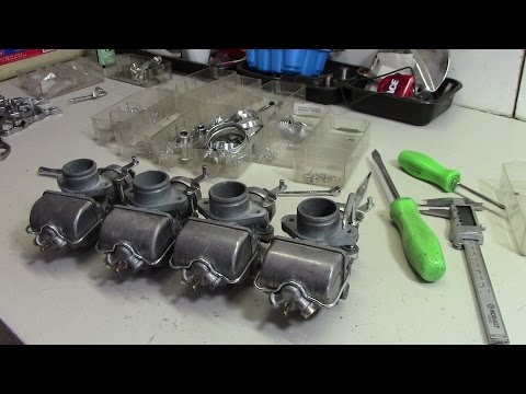 73 Honda CB750 Custom Build Part 26  - Carburetor Rebuild