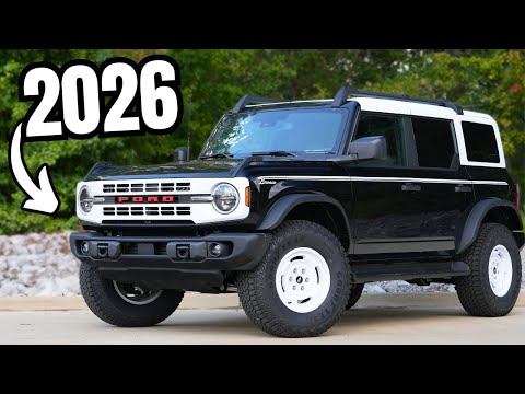 2026 Bronco Heritage: The Best Retro Off-Roader?