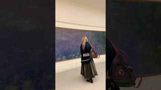 オランジュリー美術館のモネの『睡蓮』連作 #muséedel’orangerie #museum #claudemonet #lesnymphéas #waterlilies #paris