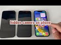 Spy Cam On Phone Secret Camera Portable Hidden Camera Off ScreenRecording