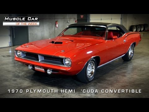 1970 Plymouth 426 Hemi ‘Cuda Muscle Car