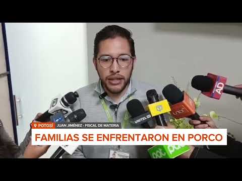 ENFRENTAMIENTOS EN PORCO DEJAN 18 PERSONAS HERIDAS