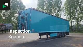 بيع أرضية متحركة Knapen Trailers K100 Powersheet 10mm 92m3 Lift Axle - صورة 4 | Autoline MA أرضية متحركة Knapen Trailers K100 Powersheet 10mm 92m3 Lift Axle | صورة 4 - Autoline