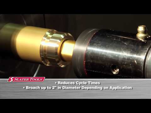 Benefits of Rotary Broaching | Slater Tools