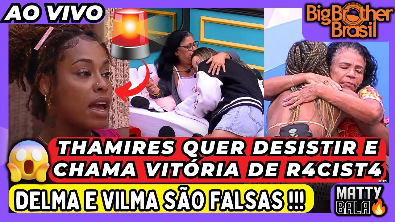 🔴 THAMIRES tem fala GRAVE sobre VITÓRIA e PENSA EM DESISTIR // ALINE ignora DIOGO ! #bbb #bbb25