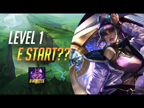 Qiyana Mid but I start E level 1 so Malzahar has no counterplay | 11.17 Challenger Qiyana