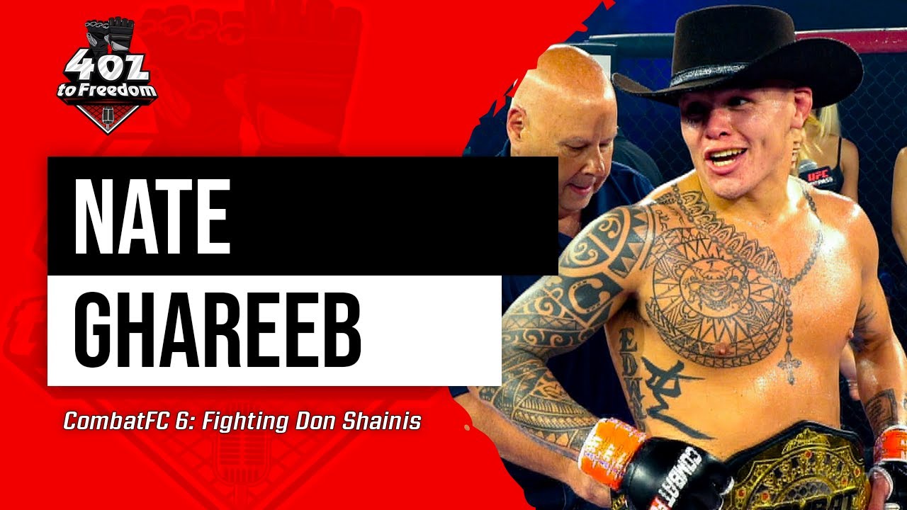 Nate Ghareeb talks upcoming title defense at CombatFC 6 against Don Shainis, his career, and more!