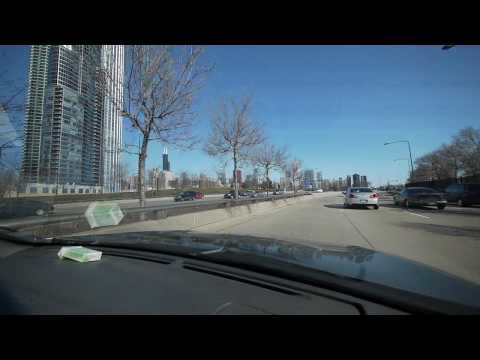 The views from a drive along Lake Shore Drive