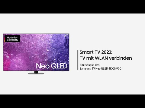 Samsung Smart TV 2023: TV mit WLAN verbinden