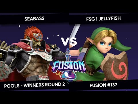 Fusion #137 - SeaBass (Ganondorf) Vs. Jellyfish (Young Link) - Pools - Winners Round 2