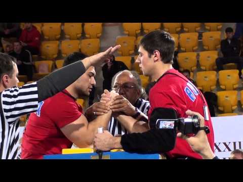 World Armwrestling Championship 2011 - Liliev vs Laletin (Right Hand)