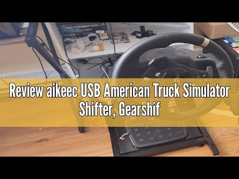Review aikeec USB American Truck Simulator Shifter, Gearshift Knob Fit for ATS & ETS2 Games, PC Sim