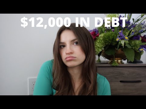 $12,000 in credit card debt & broke at 23 | debt diaries 💰