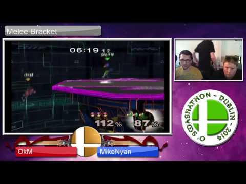 O'Smashathon - OkM (C.Falcon) Vs. The Mikenyan - Melee