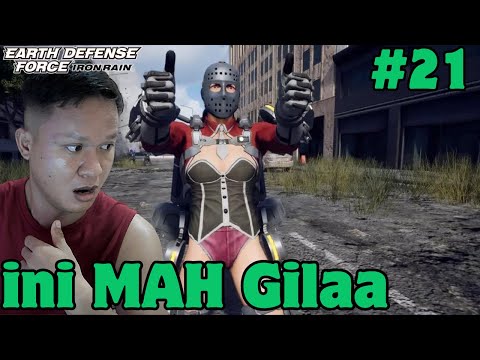 Monster Apalagi Ini !! SEREM Kuat Lagi || EARTH DEFENSE FORCE IRON RAIN Part 21 Dual Battle