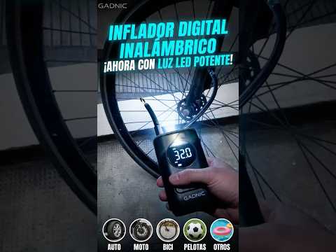 Video real inflador Gadnic 150 PSI