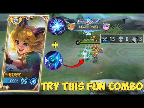 UNSTOPPABLE CRAZY FUN COMBO JOY ( you must try it 🔥!! ) | MLBB JOY
