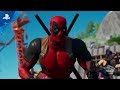 Fortnite | X-Force Joins Deadpool | PS4